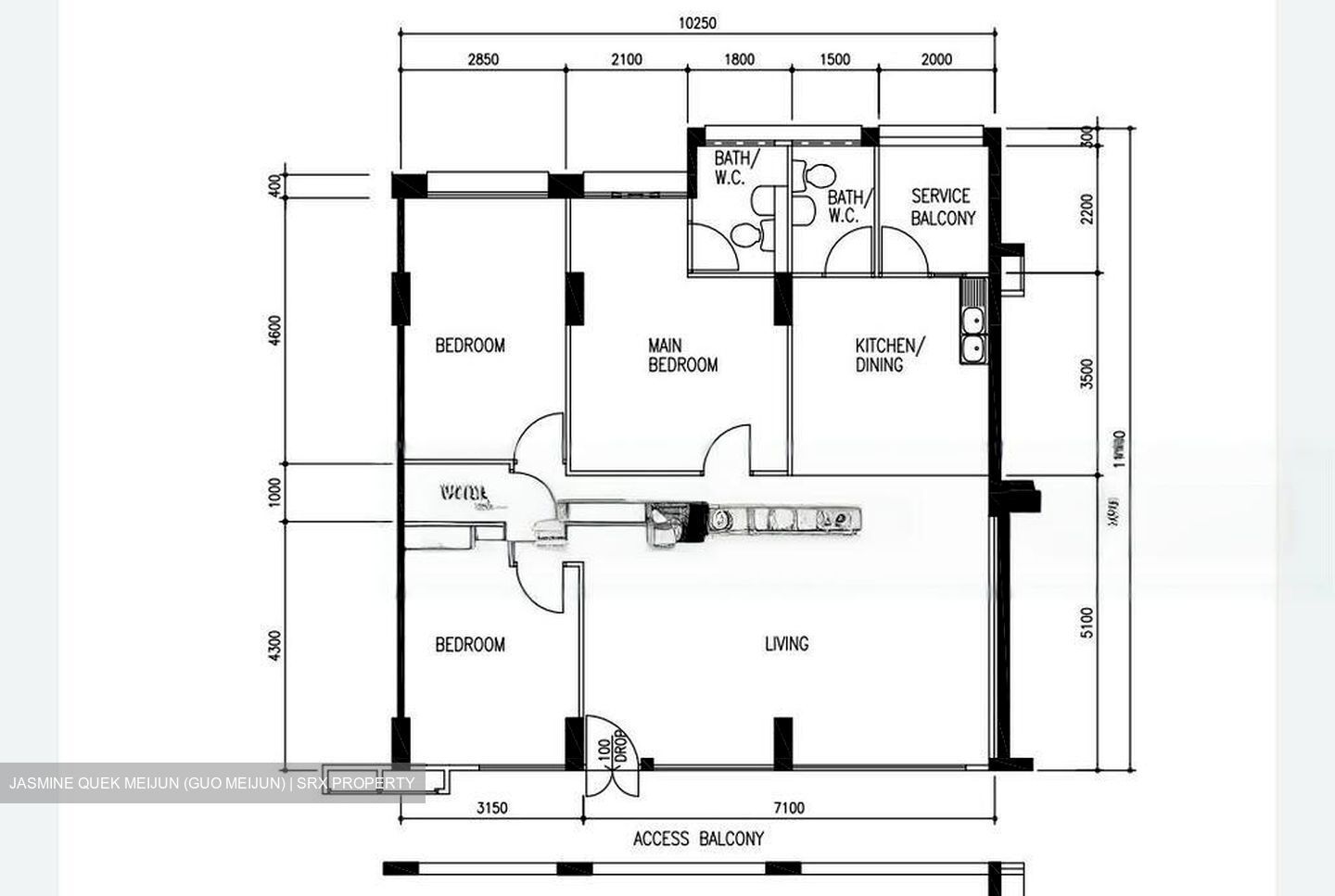 Blk 839 Nanyang Pearl (Jurong West), HDB 4 Rooms #452749081